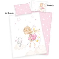 Little Fairy Flanell-Bettwäsche "Made in Green" Größe 40x60 + 100x135 cm von Herding