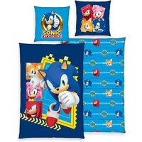 Sonic Bettwäsche Größe 80x80 + 135x200 cm von Herding