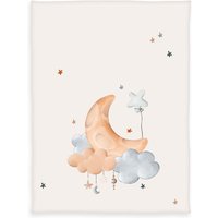 babybest Moon and Stars Decke Größe 75x100 cm von Herding