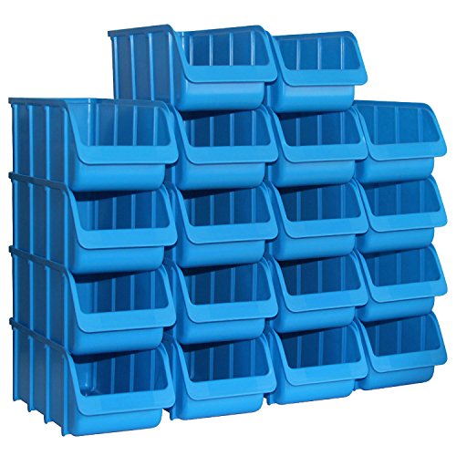 18x Sichtbox PP Größe 3/L blau PRO NEU 18er Set Sichtboxen Werkstatt-Lagerboxen 18x Sichtbox PP Größe 3/L blau PRO NEU 18er Set Sichtboxen Werkstatt-Lagerboxen von Hergestellt für BAUPROFI