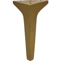 Elba Massiv Messing Metallbeine, Standard Gehämmert Antik Gold Möbelbeine von HeritageComponents