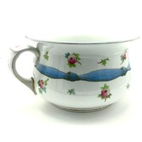 Royal Doulton Art Deco Kammertopf Mit Swags, Bändern, Schleifen, Rosen/Hübscher Übertopf Aus Den 1930Er Jahren Made in England von HeritageTreasuresArt