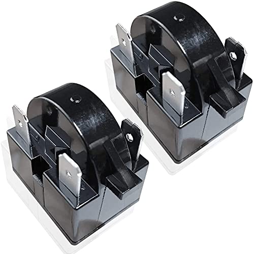 Herklotzn Ersatzteil 3 QP2-4.7 / QP2-4R7 4,7 Ohm PTC Kühler Start-/Startrelais für die meisten Mini-Kühlschränke und Kühler von Herklotzn