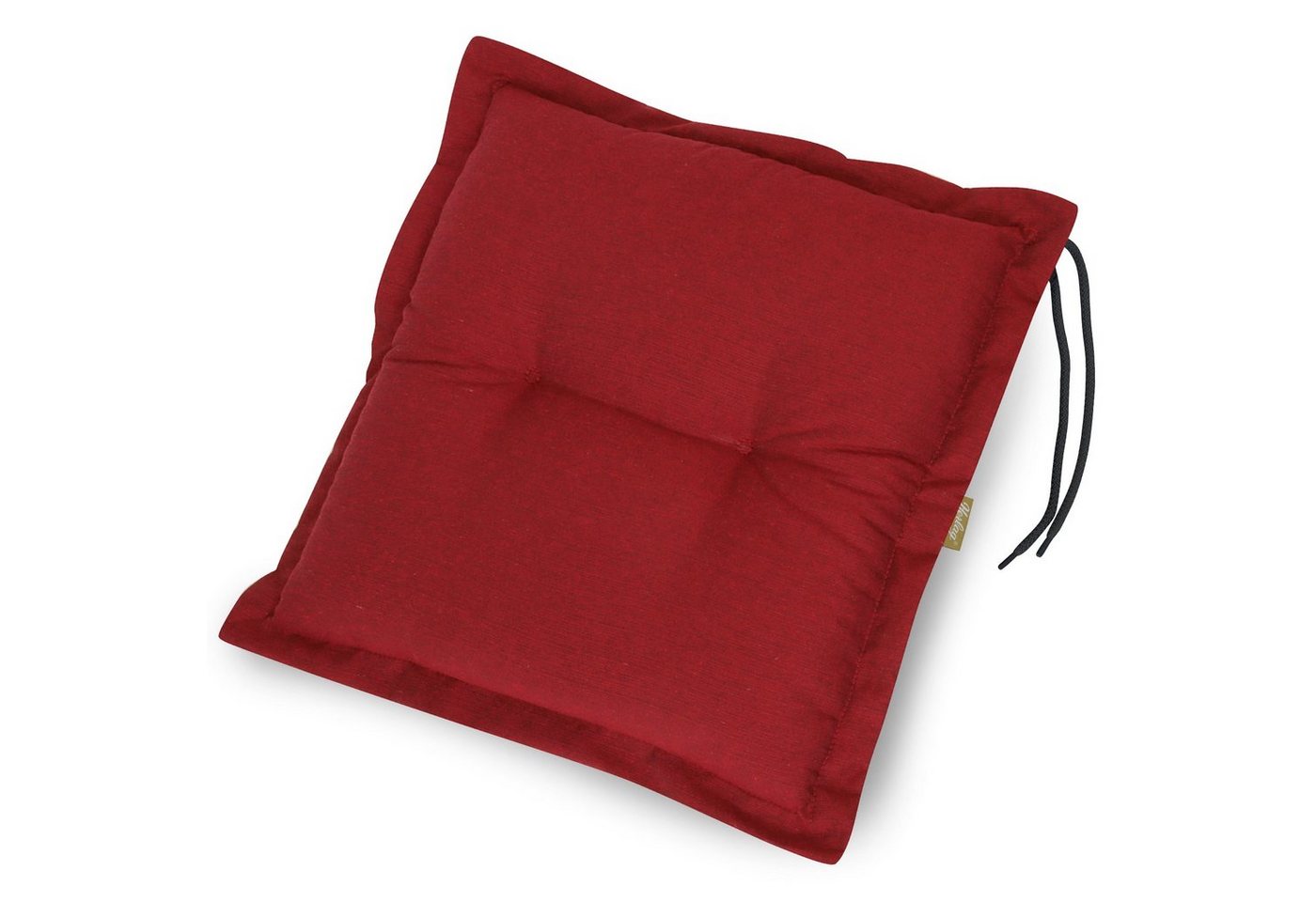 Herlag Hockerauflage Ava, 50x50x9cm, extra dicke Stuhlauflage Rot Herlag Hockerauflage Ava, 50x50x9cm, extra dicke Stuhlauflage Rot von Herlag