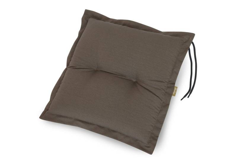 Herlag Hockerauflage Ava, 50x50x9cm, extra dicke Stuhlauflage Taupe Herlag Hockerauflage Ava, 50x50x9cm, extra dicke Stuhlauflage Taupe von Herlag