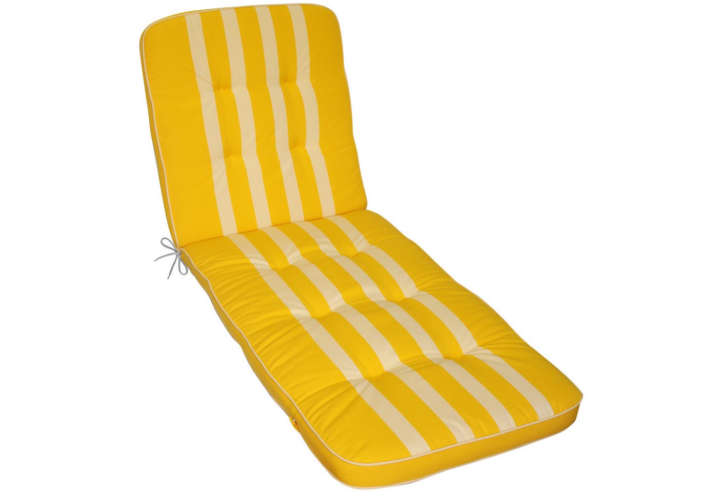 Herlag Liegenauflage Tilly, Rollliegenauflage Blockstreifen Gelb-Gestreift 200x65x9cm Herlag Liegenauflage Tilly, Rollliegenauflage Blockstreifen Gelb-Gestreift 200x65x9cm von Herlag