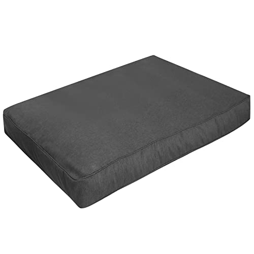 Herlag Palettenkissen Valeria Sitzkissen 120x80x20cm | Loungekissen Waschbarer Bezug | Palettenauflage Öko Tex 100 Zertifiziert | Kissen für Palettengestelle mit Mehrkammer-System | Anthrazit Herlag Palettenkissen Valeria Sitzkissen 120x80x20cm | Loungekissen Waschbarer Bezug | Palettenauflage Öko Tex 100 Zertifiziert | Kissen für Palettengestelle mit Mehrkammer-System | Anthrazit von Herlag