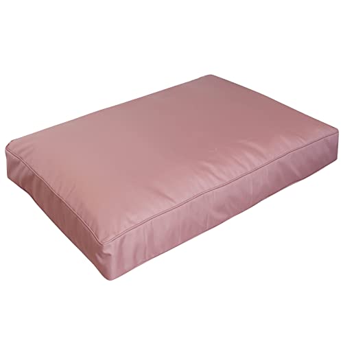 Herlag Palettenkissen Valeria Sitzkissen 120x80x20cm Rosa Wasserabweisend Outdoor Loungekissen Bodenkissen von Herlag