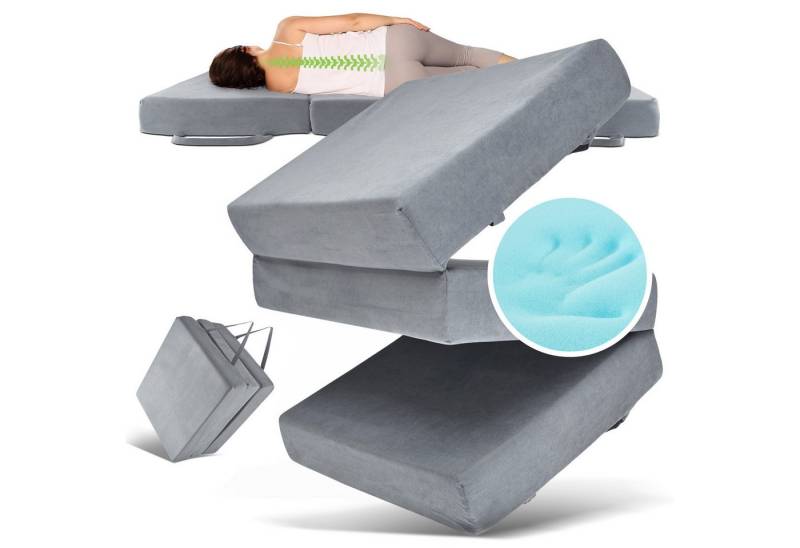 Klappmatratze Gästebett Visco, Herlag, 14 cm hoch, (verschiedene Größen), Memory Foam von Herlag