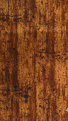 Wachsverzierfolien Holzmaser Anzahl 1 Stück, Größe 155 x 90 mm, Farbe kupfer/braun von Herlikofer