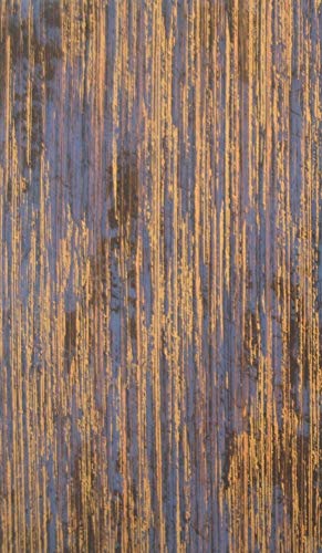 Wachsverzierfolien gestreift Anzahl 1 Stück, Größe 155 x 90 mm, Farbe blau/gold von Herlikofer