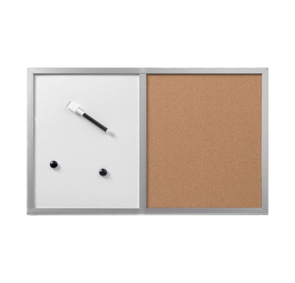 Herlitz Pinnwand Herlitz Kork Pinnwand und Magnettafel / Größe: 40 x 60cm / mit Holzrah von Herlitz