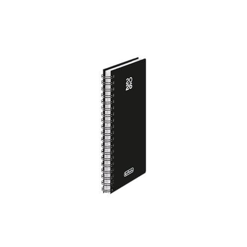Herlitz Spiralkalender Folie 2026 Slimline 144 Seiten 1 Woche auf 2 Seiten von Herlitz