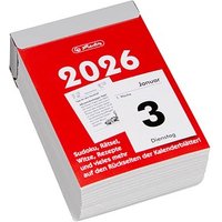 herlitz Abreißkalender Größe 3 2026 von Herlitz