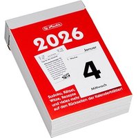 herlitz Abreißkalender Größe 4 2026 von Herlitz