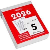herlitz Abreißkalender Größe 5 2026 von Herlitz