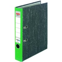 herlitz Ordner Rückenbreite 5 cm DIN A4 Karton grün marmoriert von Herlitz