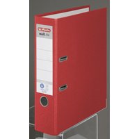herlitz Ordner Rückenbreite 8 cm DIN A4 Karton rot von Herlitz