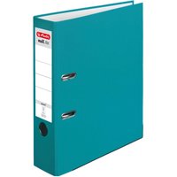 herlitz Ordner Rückenbreite 8 cm DIN A4 Kunststoff caribbean turquoise von Herlitz