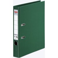 herlitz Ordner Rückenbreite 5 cm DIN A4 Kunststoff grün von Herlitz