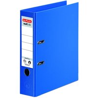 herlitz Ordner Rückenbreite 8 cm DIN A4 Kunststoff blau von Herlitz