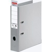 herlitz Ordner Rückenbreite 8 cm DIN A4 Kunststoff grau von Herlitz