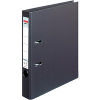 herlitz Ordner Rückenbreite 5 cm DIN A4 Kunststoff braun von Herlitz