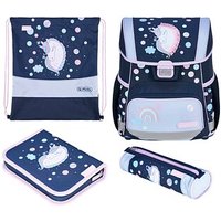 herlitz Schulranzen-Set Loop Plus Unicorn Dreams Kunstfaser grün herlitz Schulranzen-Set Loop Plus Unicorn Dreams Kunstfaser grün von Herlitz