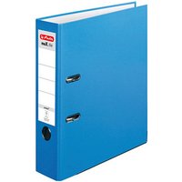 herlitz maX.file protect Ordner blau, acqua Kunststoff 8,0 cm DIN A4 von Herlitz