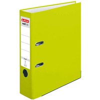 herlitz maX.file protect Ordner neon grün Kunststoff 8,0 cm DIN A4 von Herlitz