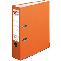 herlitz maX.file protect Ordner orange Kunststoff 8,0 cm DIN A4 von Herlitz