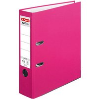 herlitz maX.file protect Ordner pink Kunststoff 8,0 cm DIN A4 von Herlitz