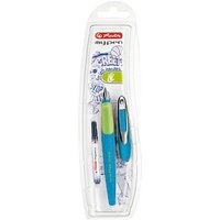 herlitz my.pen Patronenfüller blau/gelb L (Linkshänderfeder) von Herlitz