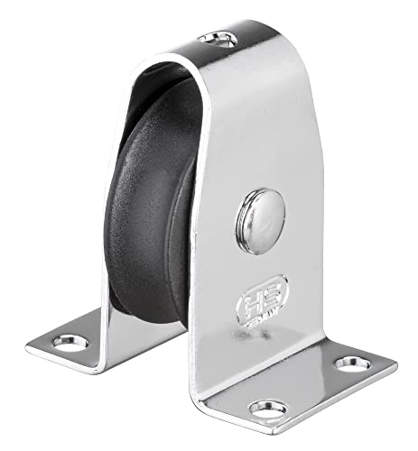 Stehblock (Umlenkrolle) Gleitlager 6 mm - 1 Rolle von Herm Sprenger