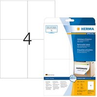 100 HERMA Etiketten 5082 weiß 105,0 x 148,0 mm 100 HERMA Etiketten 5082 weiß 105,0 x 148,0 mm von Herma