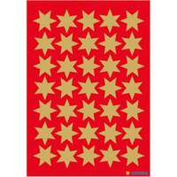 HERMA Aufkleber 3904 Sterne, gold, 105 Etiketten von Herma