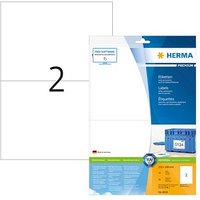 20 HERMA Etiketten 8636 weiß 210,0 x 148,0 mm von Herma