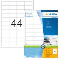 4.400 HERMA Etiketten 4272 weiß 48,3 x 25,4 mm von Herma