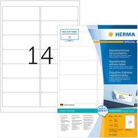 HERMA SPECIAL Adressetiketten weiß 99,1 x 38,1 mm von Herma