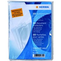 HERMA Dokumentenhüllen A6 transparent von Herma