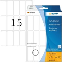 HERMA Etiketten 20,0 x 50,0 mm von Herma