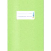 HERMA Heftumschlag mit Baststruktur hellgrün Kunststoff DIN A5 von Herma