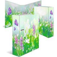 HERMA Herma Ordner Wild Flowers Motivordner 7,0 cm DIN A4 von Herma