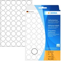 HERMA Klebepunkte Ø 16,0 mm weiß von Herma