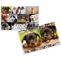 HERMA Schreibtischunterlagen Hunde Karton 55,0 x 35,0 cm, 3 St. HERMA Schreibtischunterlagen Hunde Karton 55,0 x 35,0 cm, 3 St. von Herma