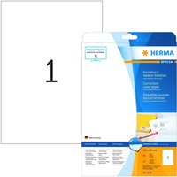 HERMA Etiketten 4230 weiß 210,0 x 297,0 mm von Herma