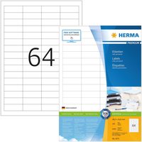 HERMA Etiketten 4271 weiß 48,3 x 16,9 mm von Herma