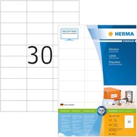 HERMA Universaletiketten 4612 70,0 x 29,7 mm weiß von Herma