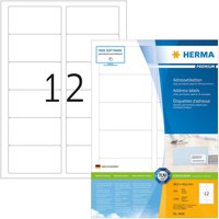 HERMA Etiketten 4666 weiß 88,9 x 46,6 mm von Herma