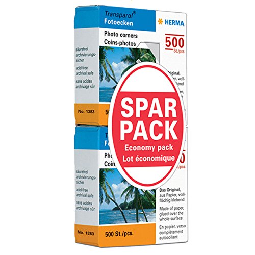Herma Fotoecken Sparpack 2x500St von HERMA